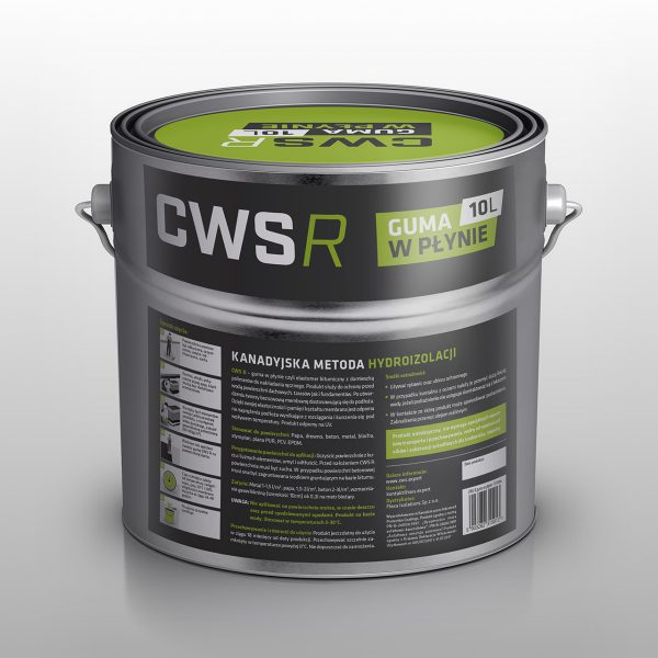 Guma w Płynie CWS R 10L na dach